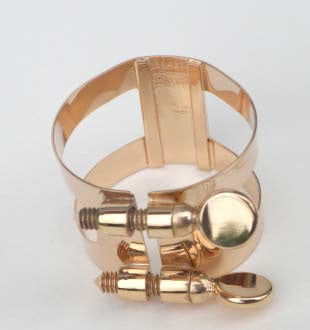 Ligature De Clarinette Sib Vis Inversée Aurifiée