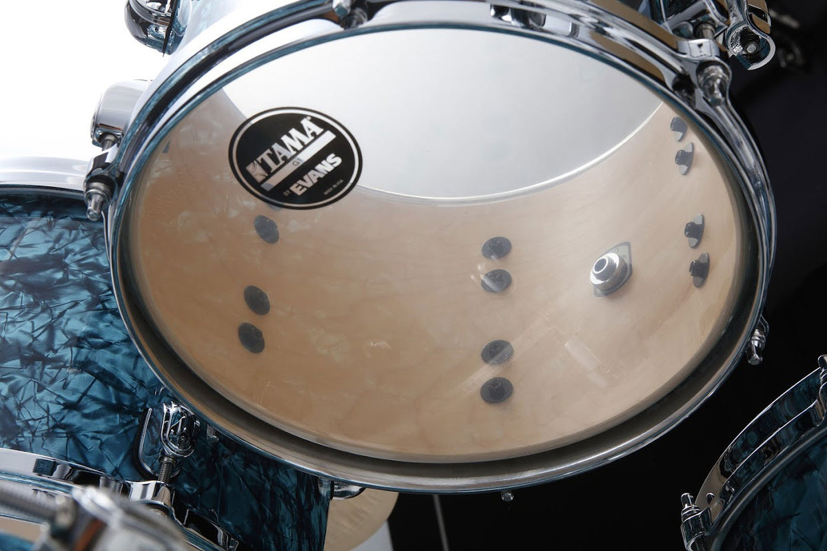 Starclassic Maple Stage 22 Chrome / Turquoise Pearl