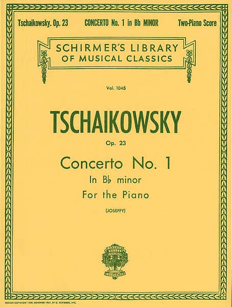Pyotr Ilyich Tchaikovsky Piano Concerto No.1 In B Flat Minor Op.23 - Two Pianos