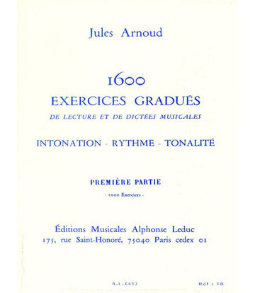 Arnoud J. - 1600 Exercices Gradues et Dictees Vol.1