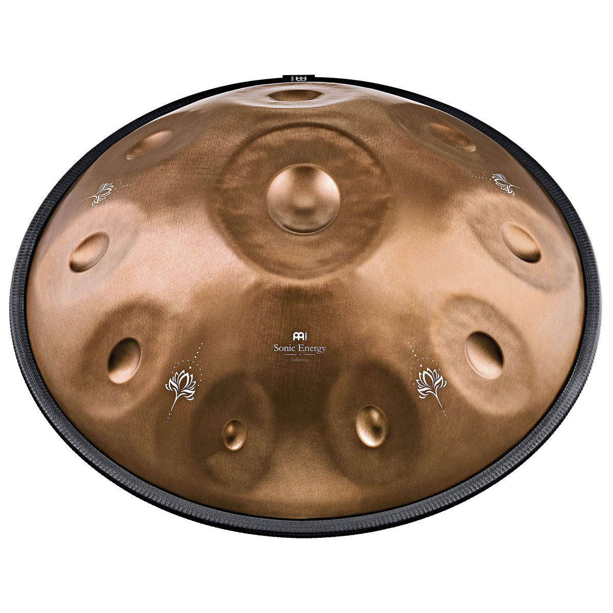 Sensory Handpan Stainless Steel E La Sirena 10 Notes 432 Hz Vintage copper Engraved design