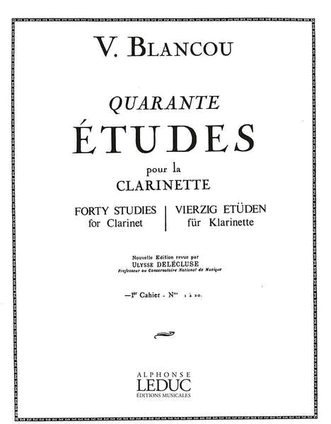 Etudes (40) Vol. 1