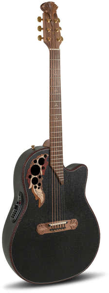 Adamas 2087GT Deep Contour Cutaway Noir 2087GT-5-G
