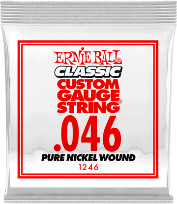.046 CLASSIC PURE NICKEL WOUND ELECTRIC GUITAR STRINGS