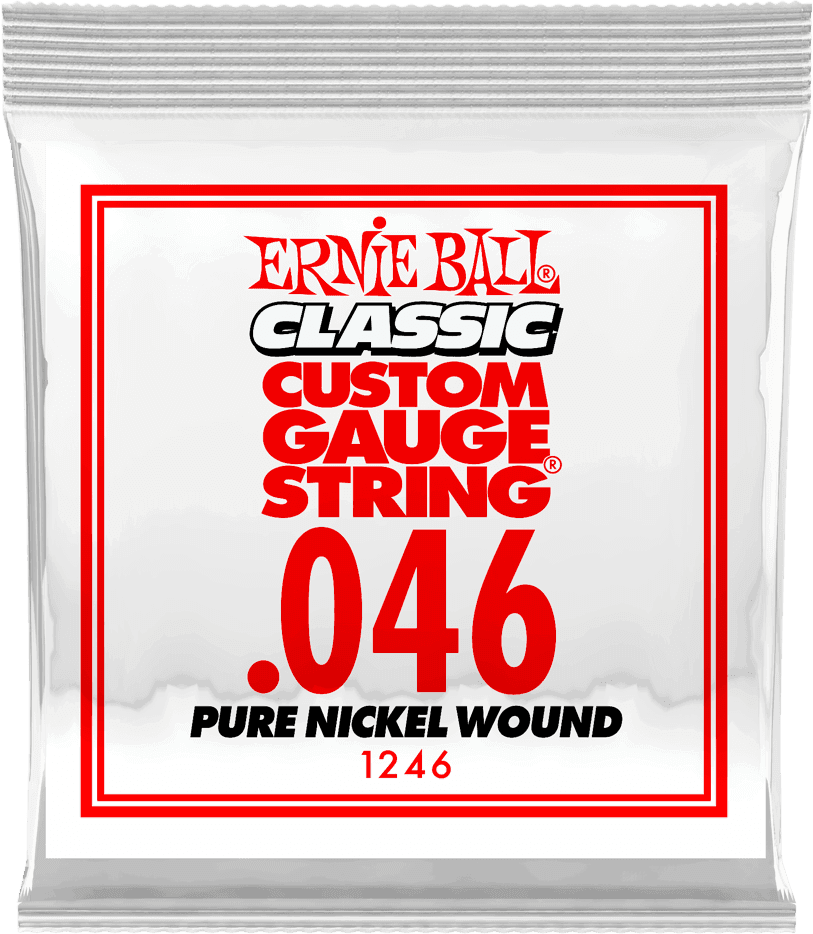 .046 CLASSIC PURE NICKEL WOUND ELECTRIC GUITAR STRINGS