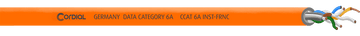 Bobina di Cavo di Rete CAT6a Installazione 100 M