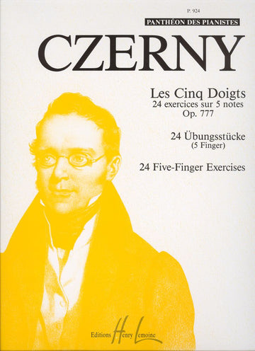 Czerny Carl - Les 5 Doigts Op.777 - Piano