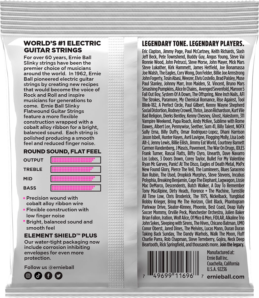 2593 Filet Plat Super Slinky Flatwound 09 - 42