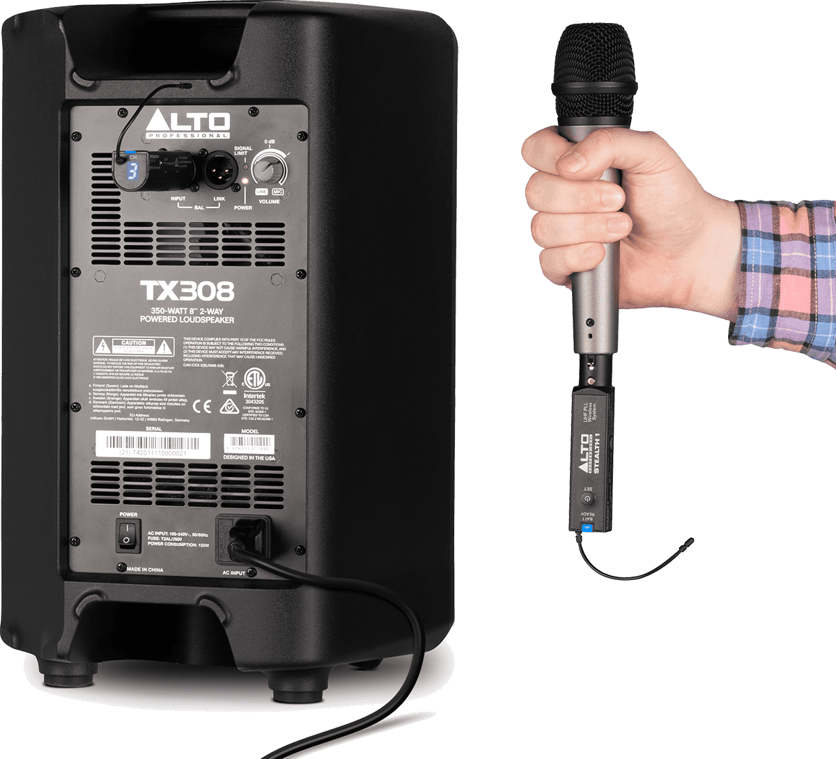Stealth 1 - Systeme Sans Fil Mono Uhf XLR