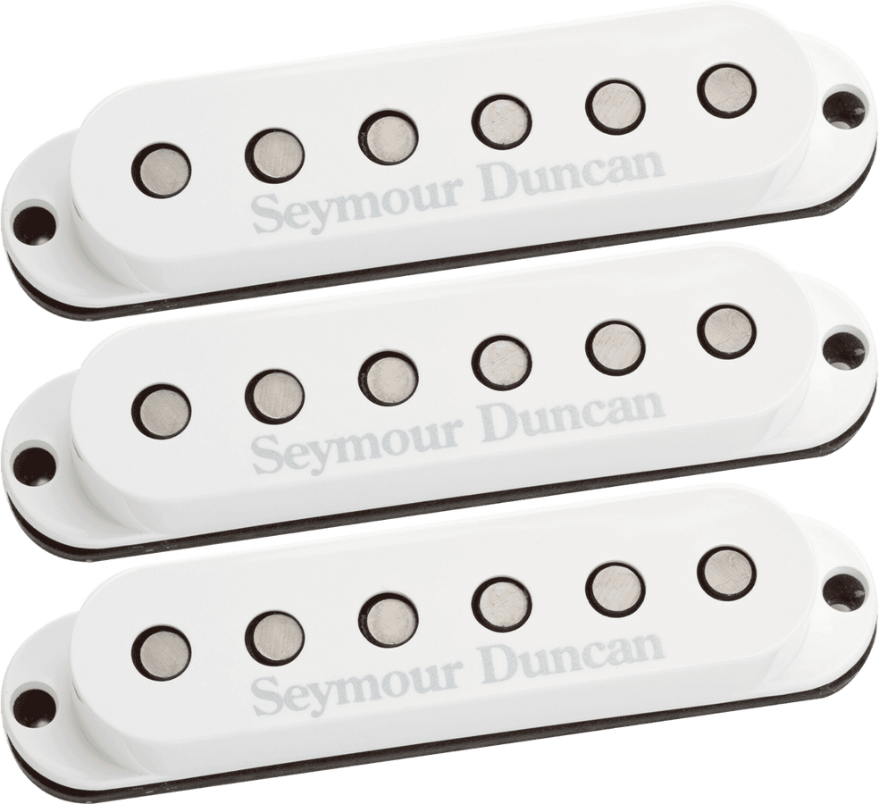 SSL-5-CSET - Custom Staggered Strat Cal Kit Blanc