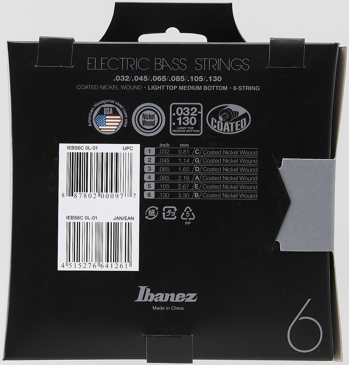 IEBS6c Coated Nickel Wound 6C 32-130