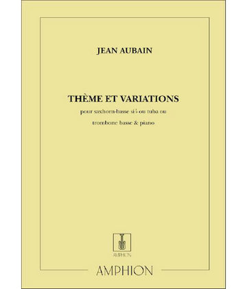 Aubain - Theme & Variations - Tuba