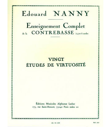 Nanny Edouard - 20 Etudes De Virtuosite