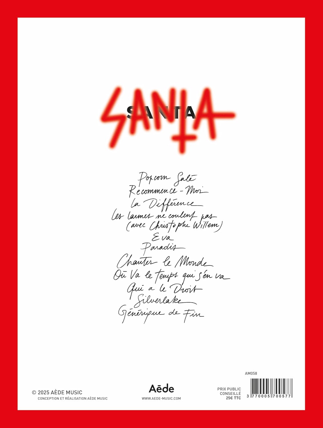 SANTA - RECOMMENCE-MOI - PVG