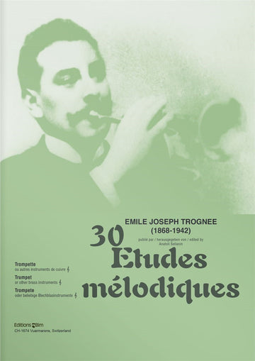 TROGNEE E.J. - 30 ETUDES MELODIQUES - TROMPETTE