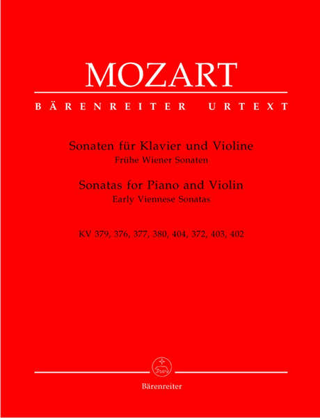 Moz W.A. - Premieres Sonates Viennoises - Violon Piano
