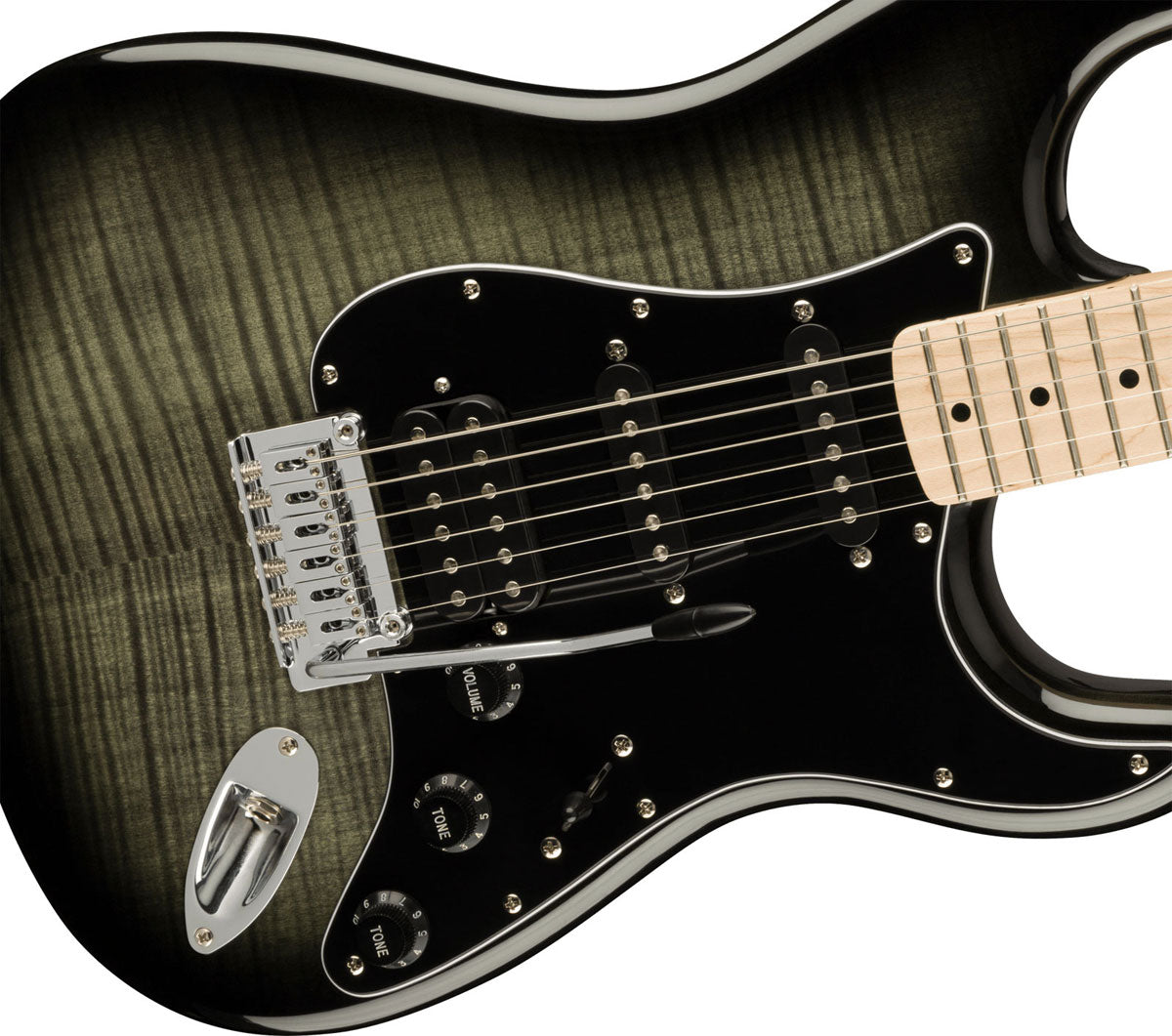 Stratocaster HSS Affinity MN Black Burst