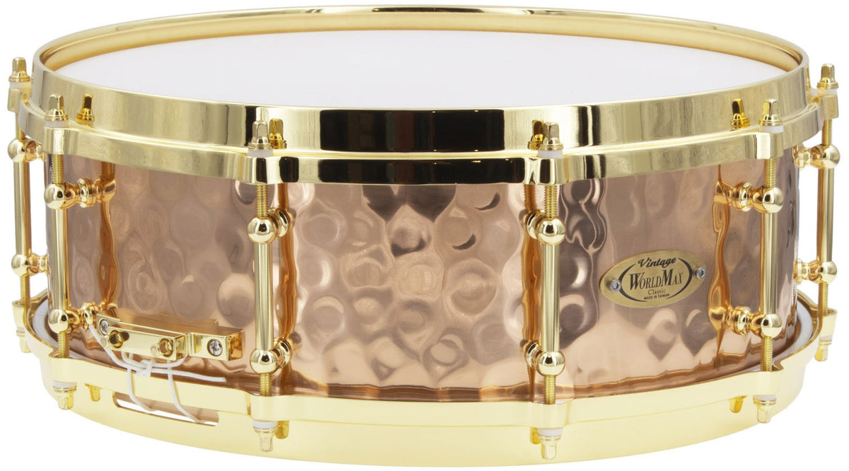 BZH-5014DHBR - Caisse Claire 14" x 5" - Fût Bronze Martelé - Cercle Moulé