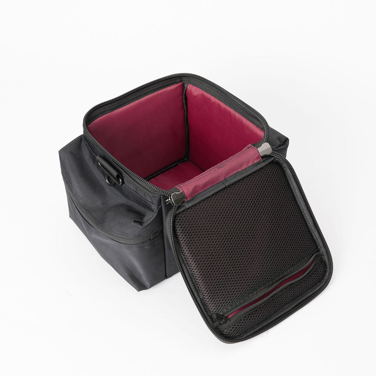 45 RECORD-bag 100 Black/bordeaux