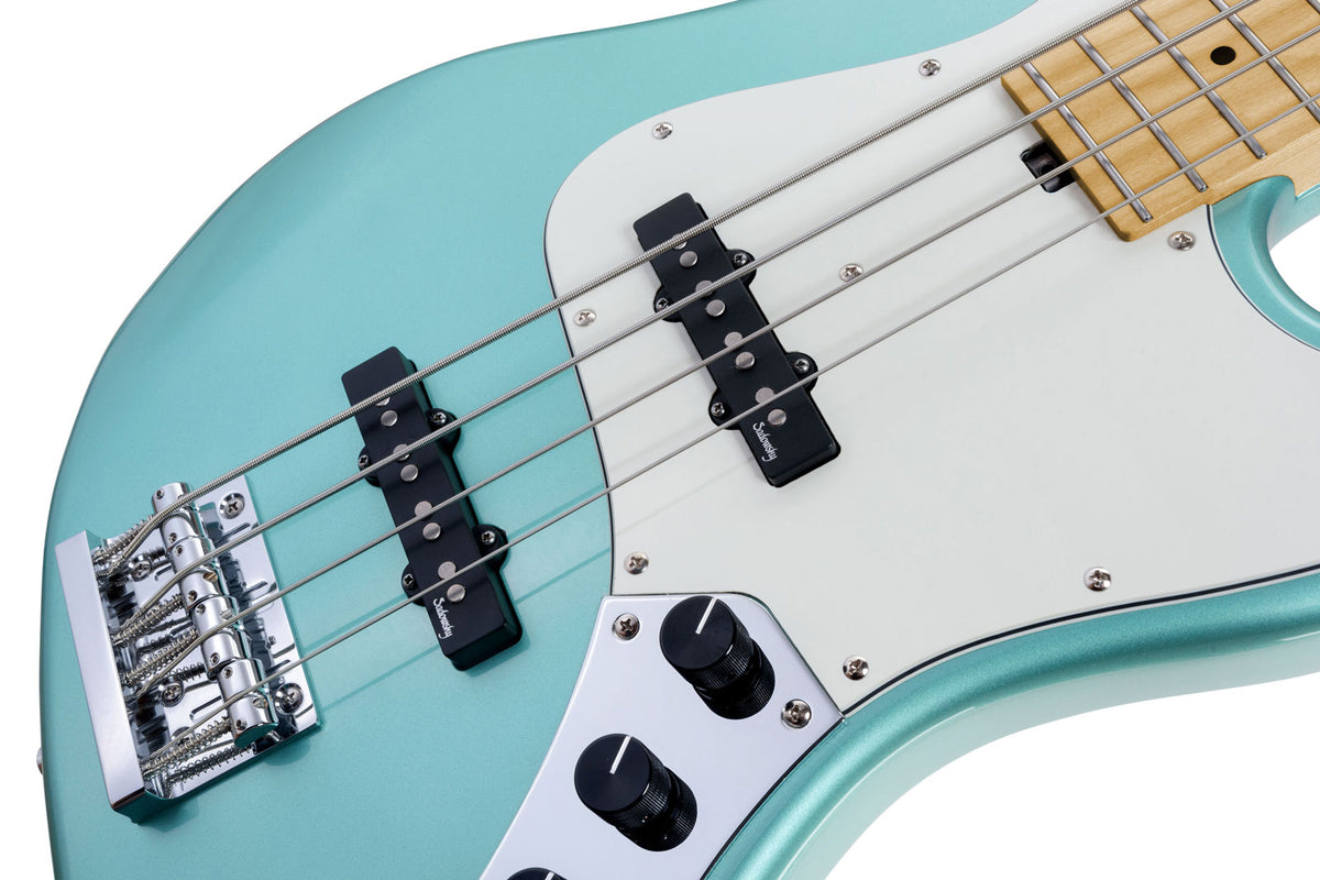 Metroexpress 21 Standard Jj 4 String - Sage Grn Metallic,Maple