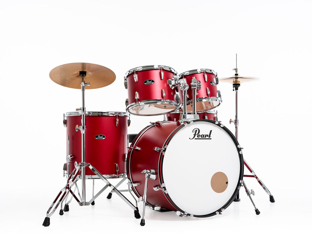 RSS525SCC-747 - Roadshow 5F rock 22" + Sabian Solar 2 cymbales Matte Red