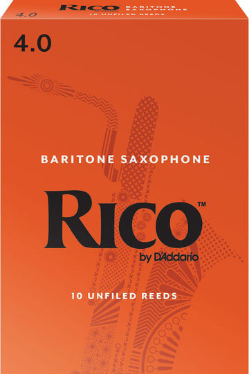 Rla1040 - Anches Saxophone Baryton Rico  Force 4 (Pack De10)