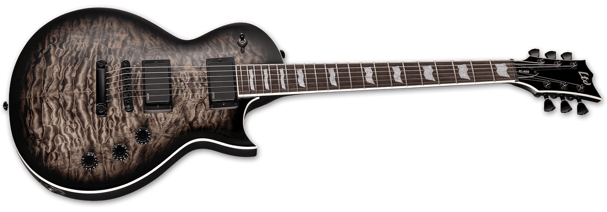 Eclipse EC-400 QM Durchscheinendes schwarzes Sunburst