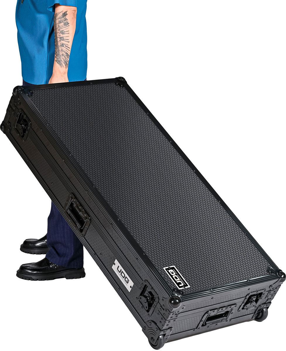 U 91111 BL - Flight Case Pour Pioneer DJ DJM-A9 & AlphaTheta CDJ-3000X