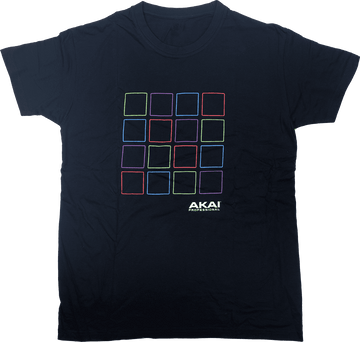 Akai Mpc T-Shirt Black 180G Size M
