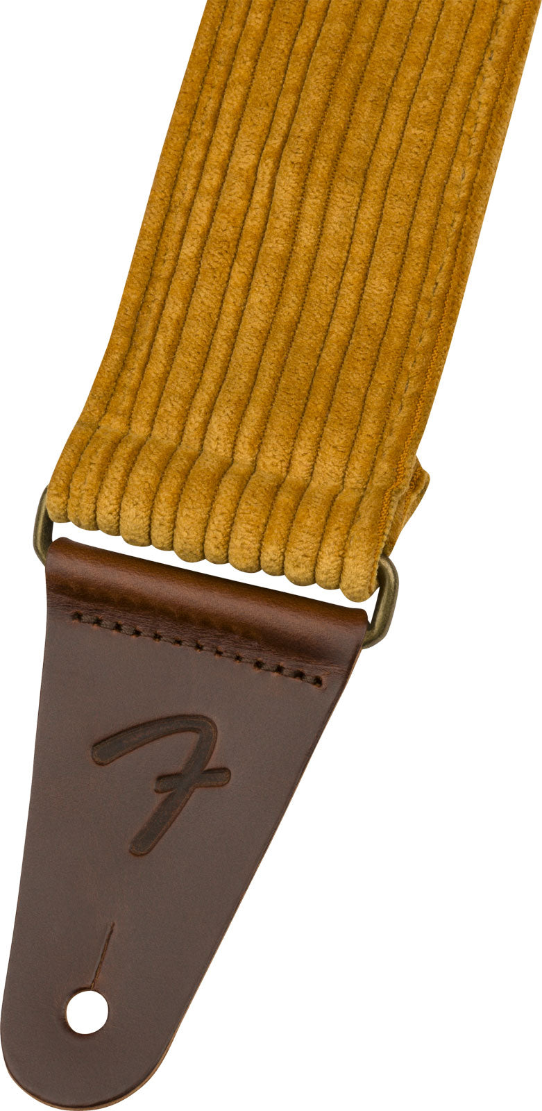 Sangle en Velours Côtelé Blaze Gold 2"