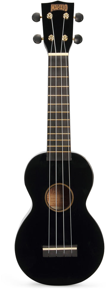 Rainbow Soprano Black + Housse