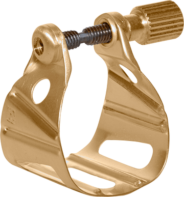 Ligature Jazz Plaquée Or - Saxo Alto/ténor Bec Métal