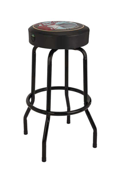 Guitars et Amps Pick Pouch Barstool Black-Black 30"