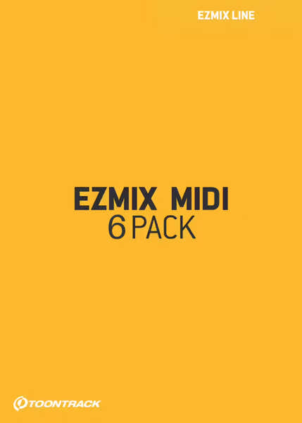 Toontrack EZmix MIDI 6 Pack