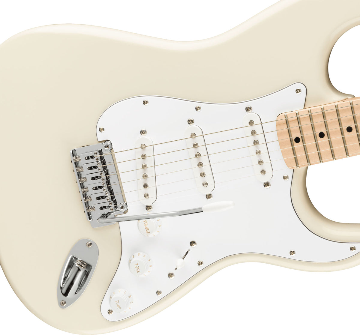 Stratocaster Affinity MN Olympic White - Überholt