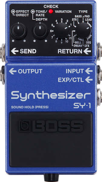 Boss SY-1 Sintetizzatore per chitarra a pedale compatto