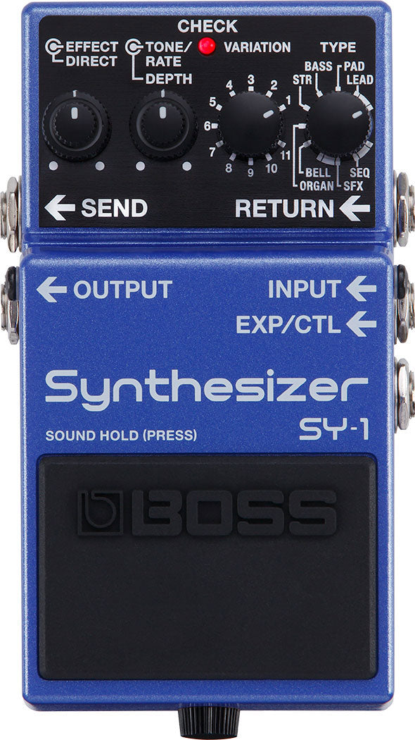 Boss SY-1 Sintetizzatore per chitarra a pedale compatto