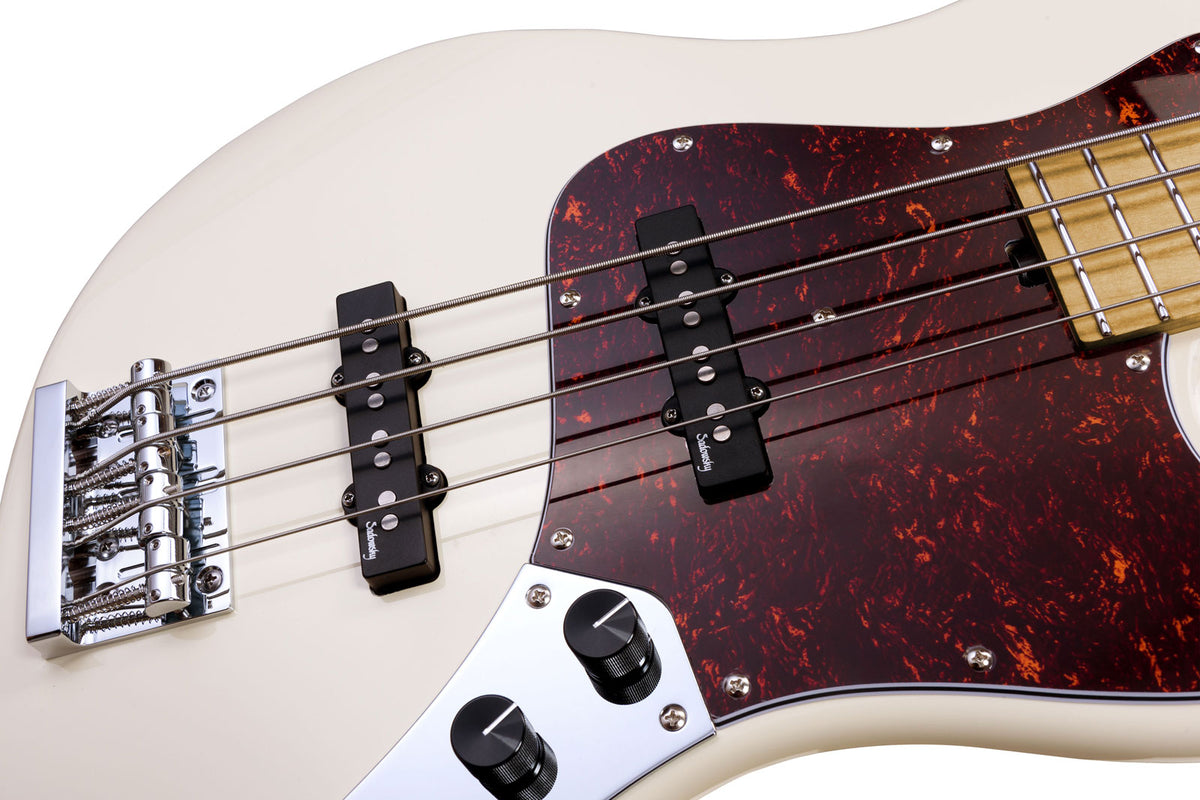 Metroexpress 21 Standard Jj 4 String - Olympic White,Maple