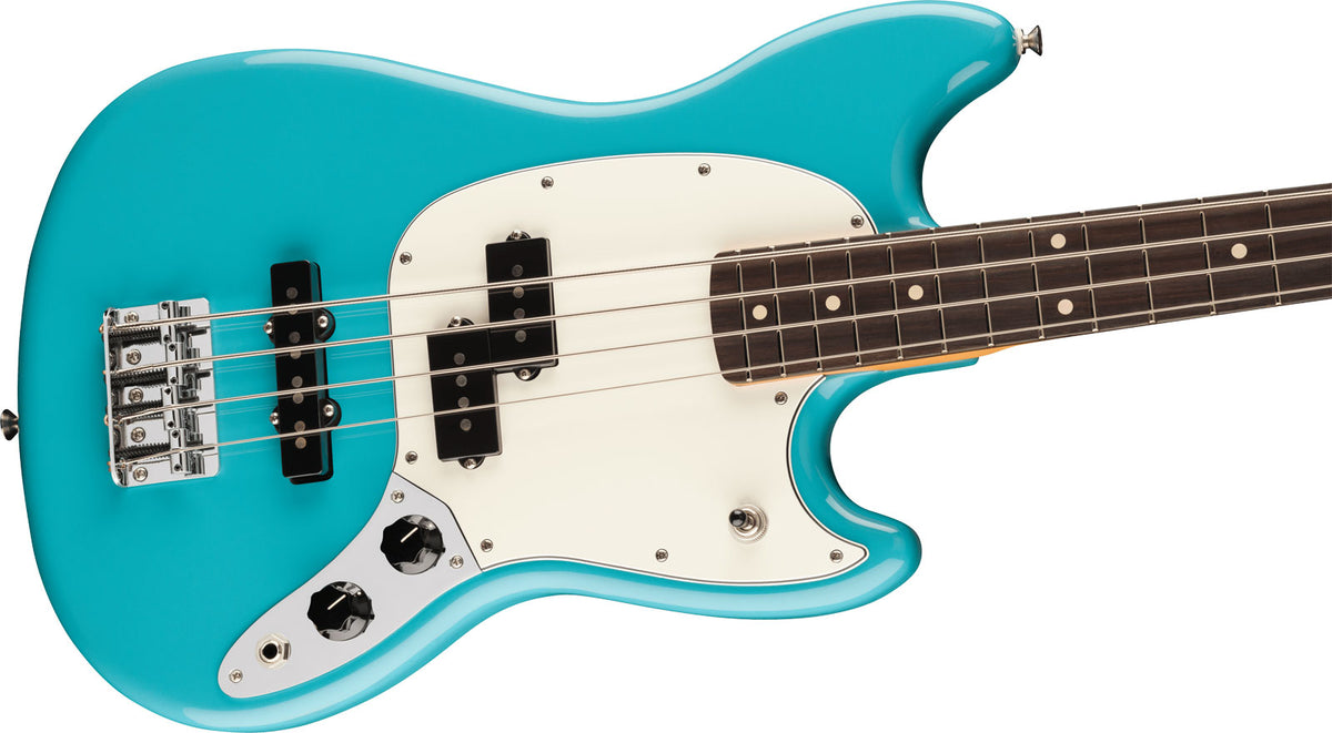 Mustang Bass PJ Player II RW Blu Aquatone