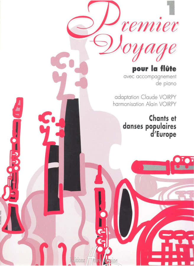 Voirpy Alain - Premier Voyage Vol.1 - Flöte und Klavier