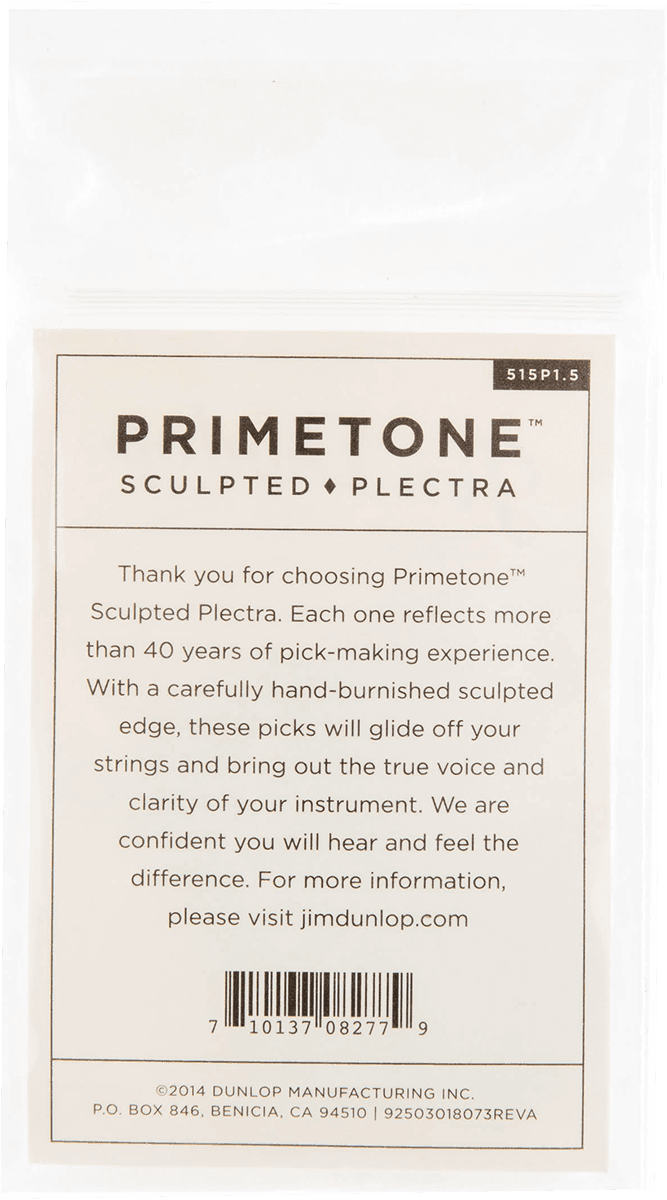3 x 1,50mm Primetone Semi-Round Smooth