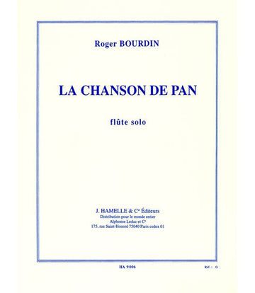 Bourdin R. - La Chanson De Pan - Flute Solo