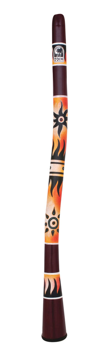 CURVED DIDGERIDOO - TRIBAL SUN  DIDG-CTS