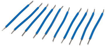 Vorgeschnittene abisolierte Leitung 1,5 - Blau
