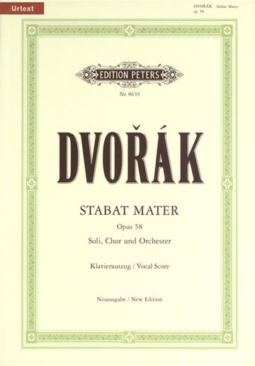 Dvorak Antonin Leopold - Stabat Mater Op.58