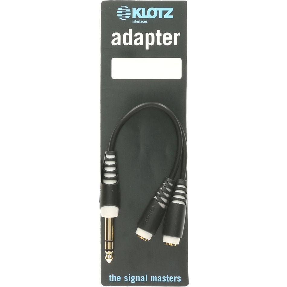 AYB-2 Adaptateur Y 20 CM Jack - 2 Mini Jack F