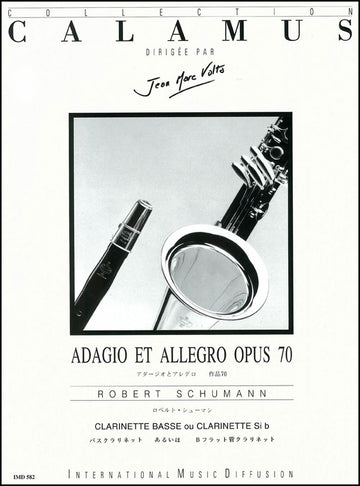 Schumann Robert - Adagio et Allegro Op.70 - Clarinette Basse & Piano