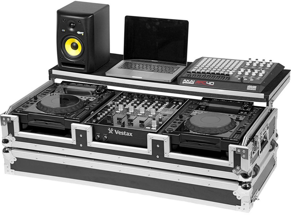 Flight DJ-Pult CDJ-2000NXS2 / DJM-900 LTS Silber