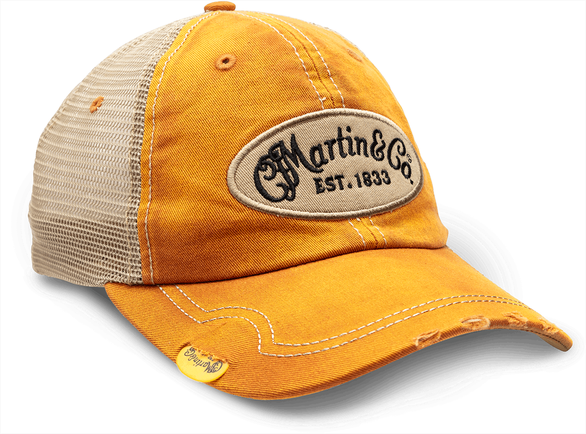 Cap,Ballcap,Pick Hat,Orange
