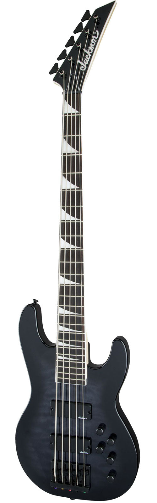 JS3Vq Basso da concerto Js Ama Nero trasparente Burst